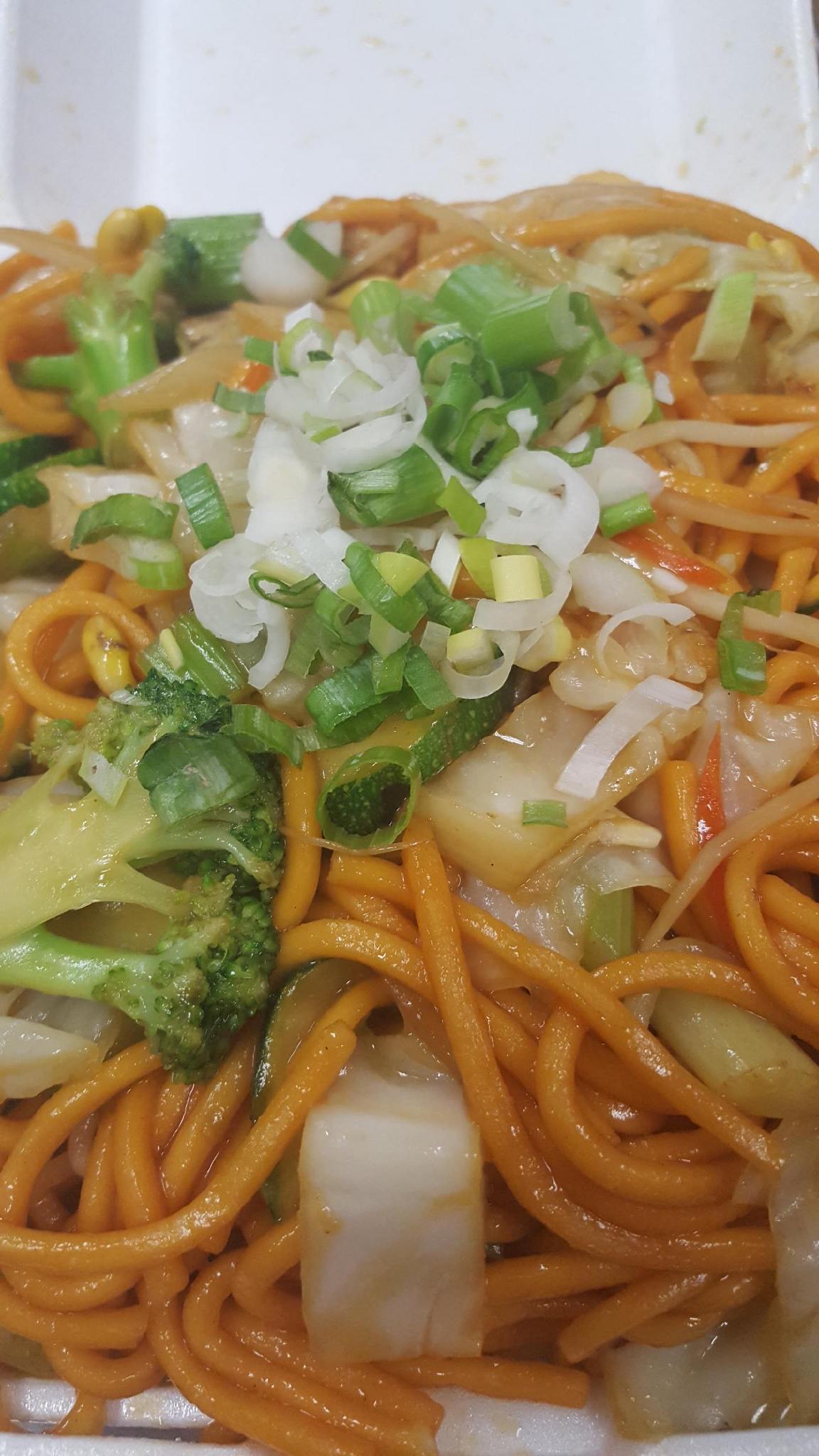 Order Veggie chow mein food online from China road store, Long Beach on bringmethat.com