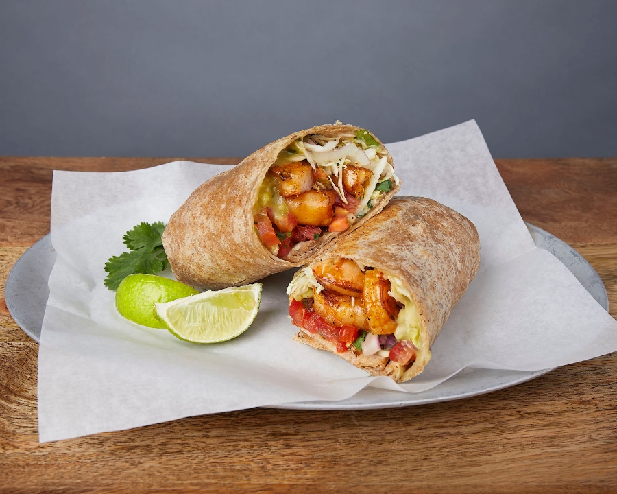 Order GRILLED SHRIMP BURRITO :: food online from Underdogs Too store, San Francisco on bringmethat.com