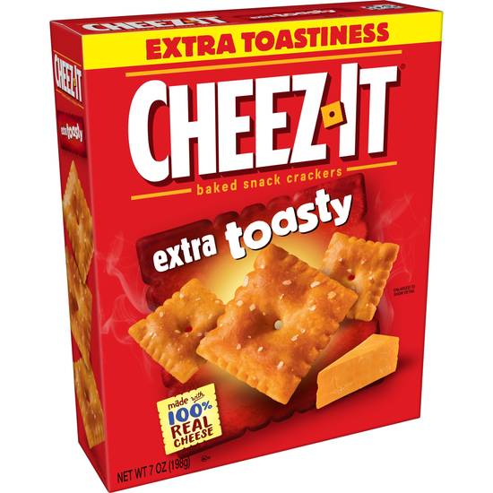 Order Cheez-It Extra Toasty Cheese Crackers, 7 OZ food online from Cvs store, FALLON on bringmethat.com