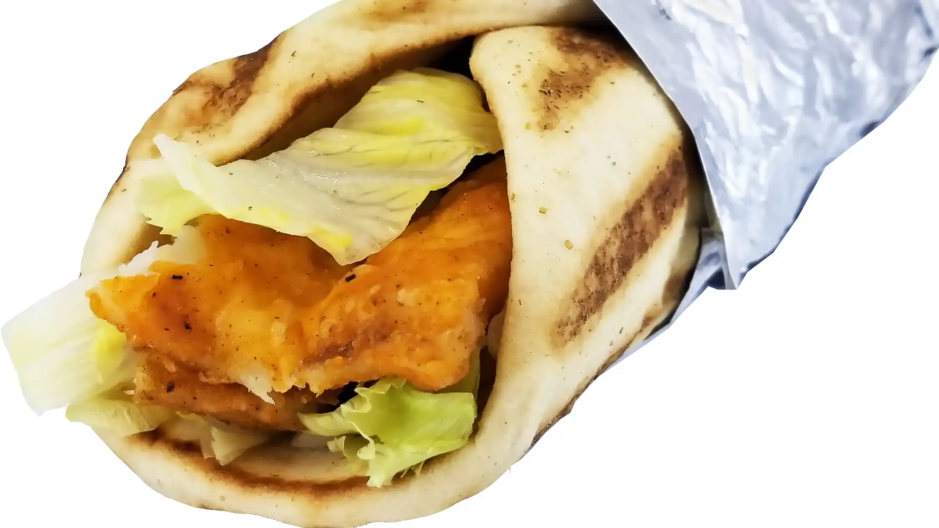 Order 2 Piece Fish on Pita food online from Shahs Halal Food store, Holbrook on bringmethat.com