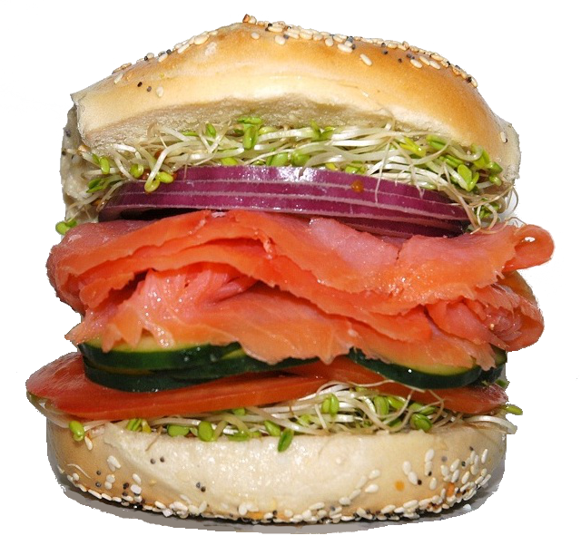 Order Lox Bagel Sandwich food online from Bay Area Bagels store, Burlingame on bringmethat.com