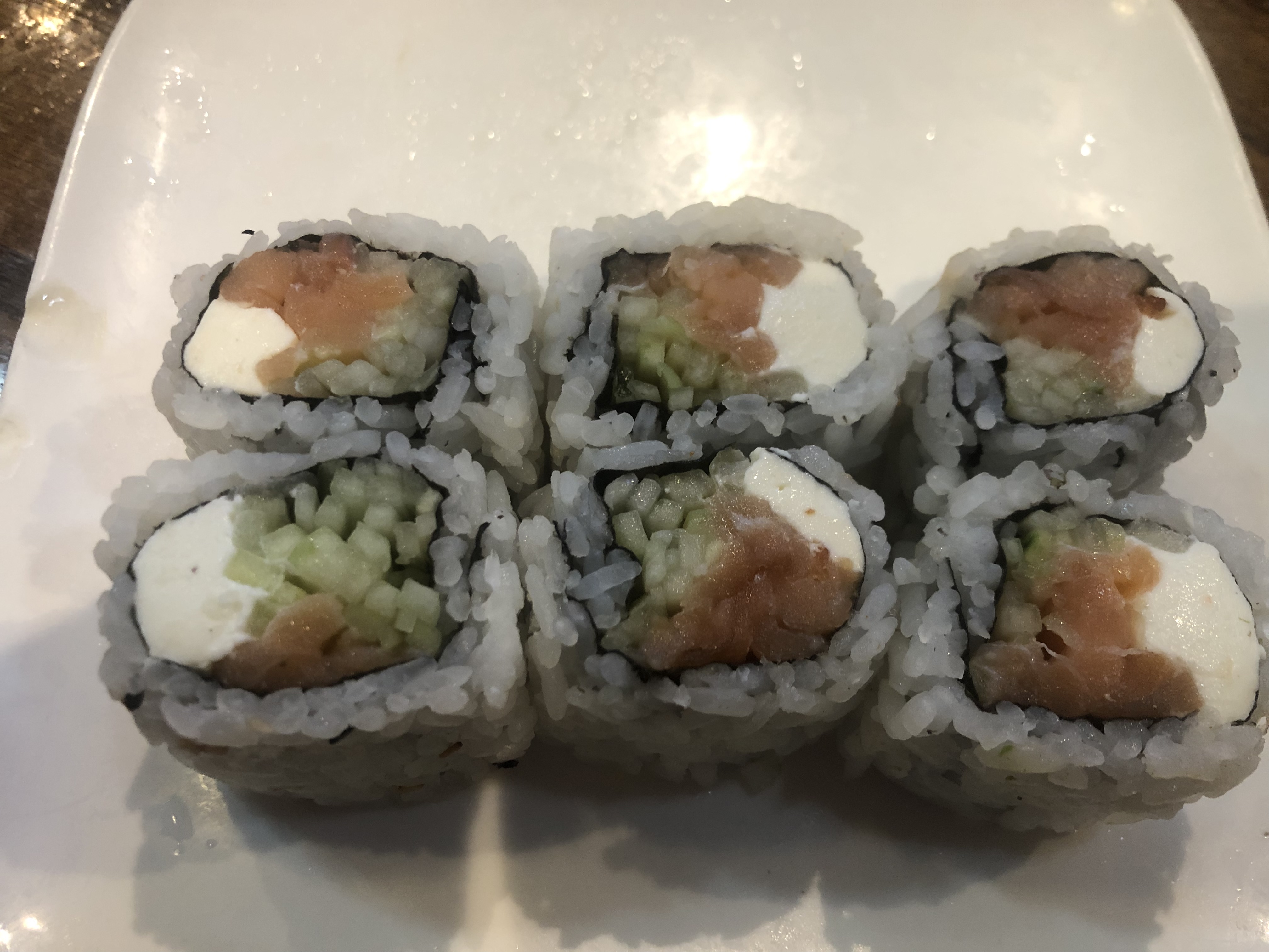 Order 7. Philadelphia Roll food online from Izu Sushi Asian fusion store, Lansdale on bringmethat.com