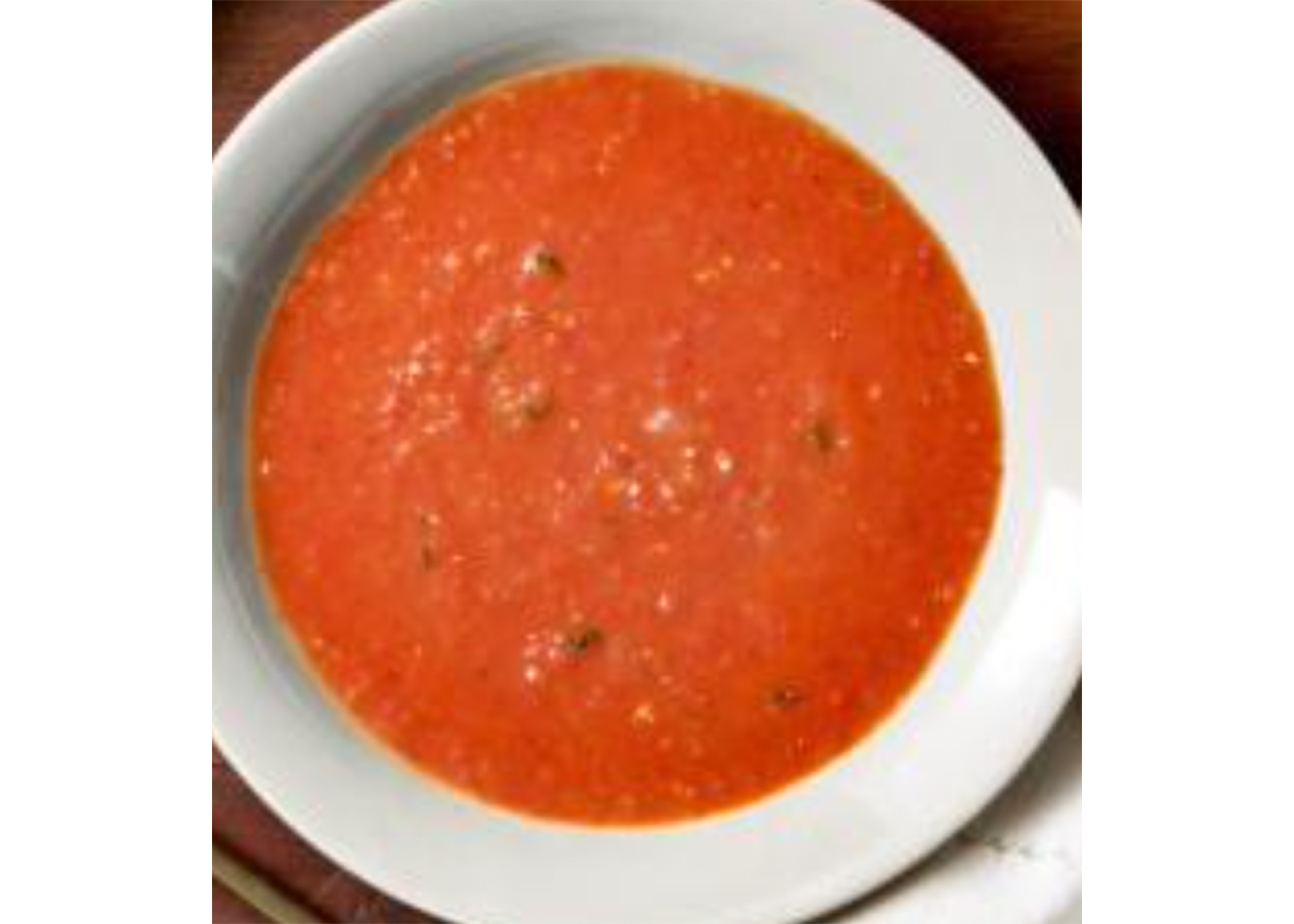Order Tomato Basil Soup food online from Gurty Burgers & Deli store, Newton on bringmethat.com