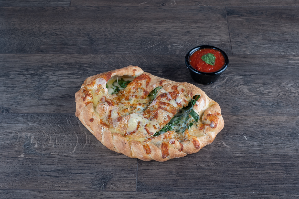 Order Spinach Calzone food online from Kitchen at the Gulch store, Nashville on bringmethat.com