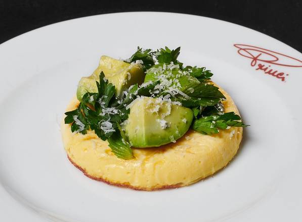 Order Frittata with Avocado and Parmigiano Reggiano food online from Sodo Kitchen store, Seattle on bringmethat.com