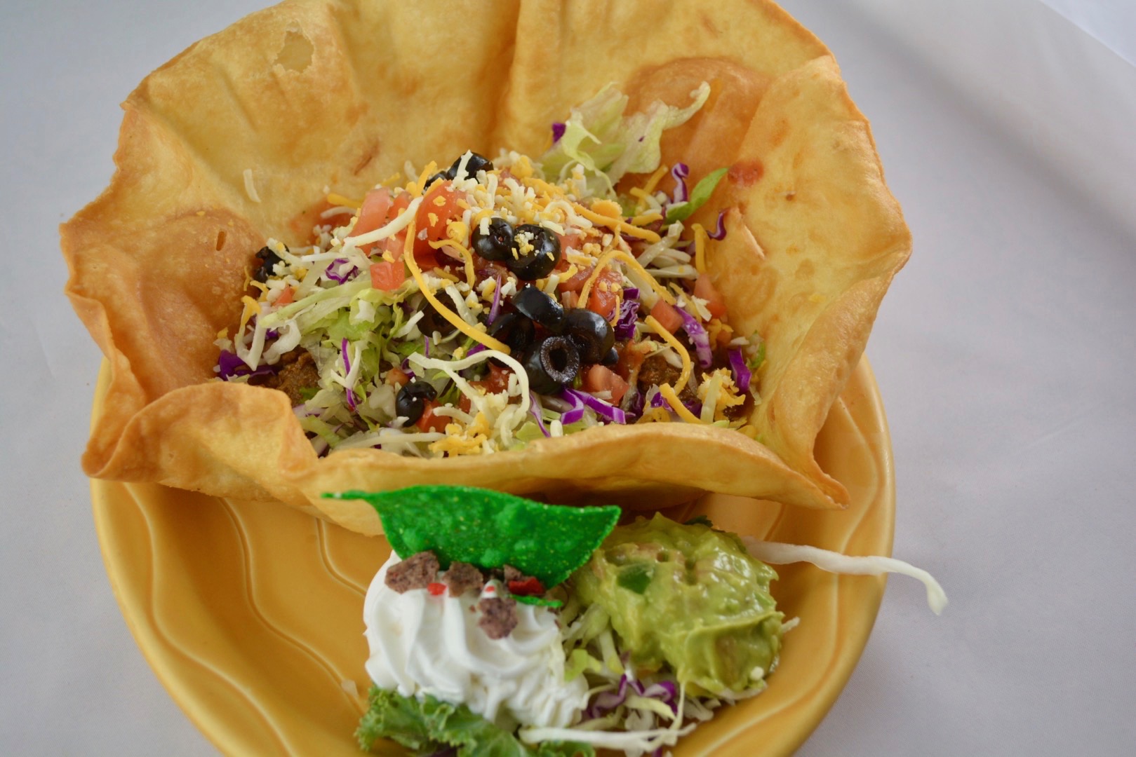 Order Tostada Grande food online from Jalapeños Anchorage store, Anchorage on bringmethat.com