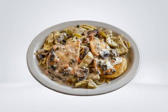 Order CHICKEN PICCATA food online from Johnny Carino's store, Sioux Falls on bringmethat.com