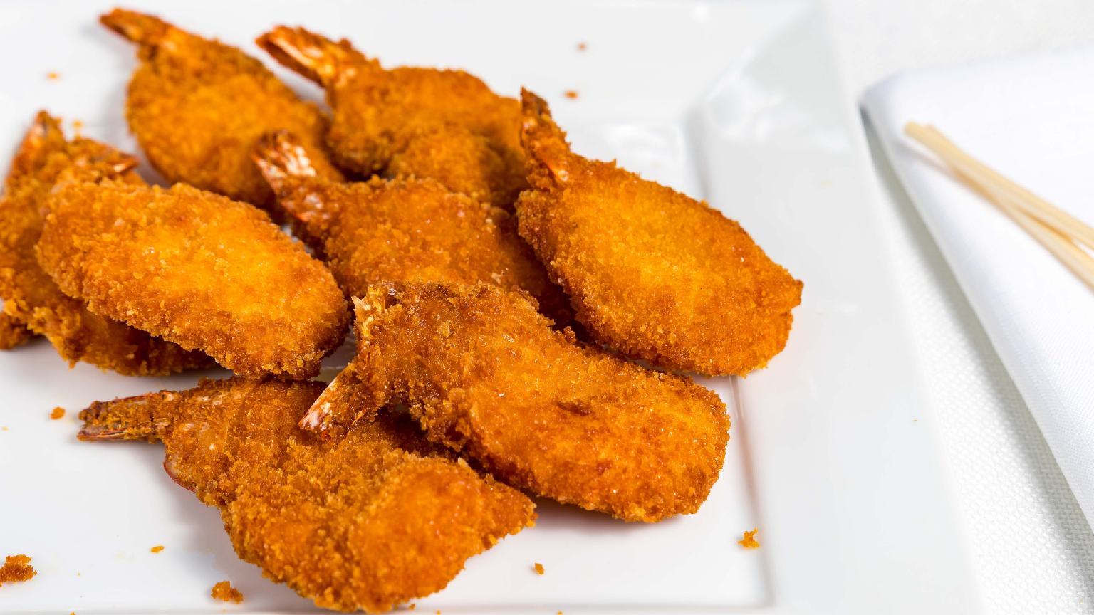 Order 7. Fried Battered Shrimp food online from Ninja Hibachi Express store, North Highlands on bringmethat.com