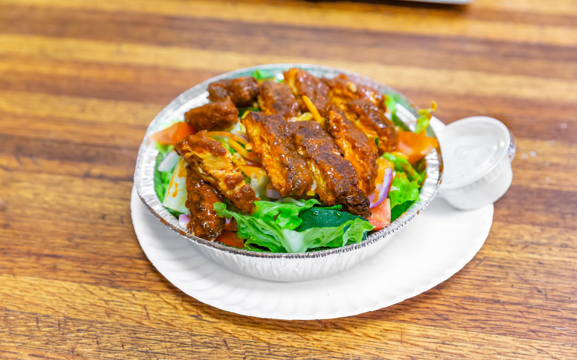 Order Buffalo Chicken Salad food online from Two Guys Pizza store, Henrico on bringmethat.com