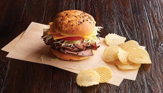 Order Roast Beef Sandwich Regular food online from Jason Deli store, Dallas on bringmethat.com
