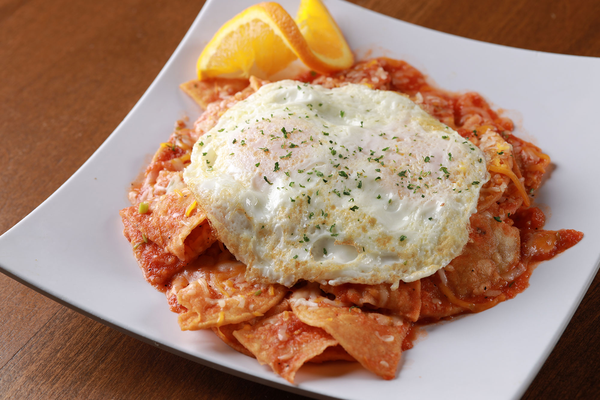 Order Chilaquiles Breakfast food online from Downtown Chandler Cafe And Bakery store, Chandler on bringmethat.com
