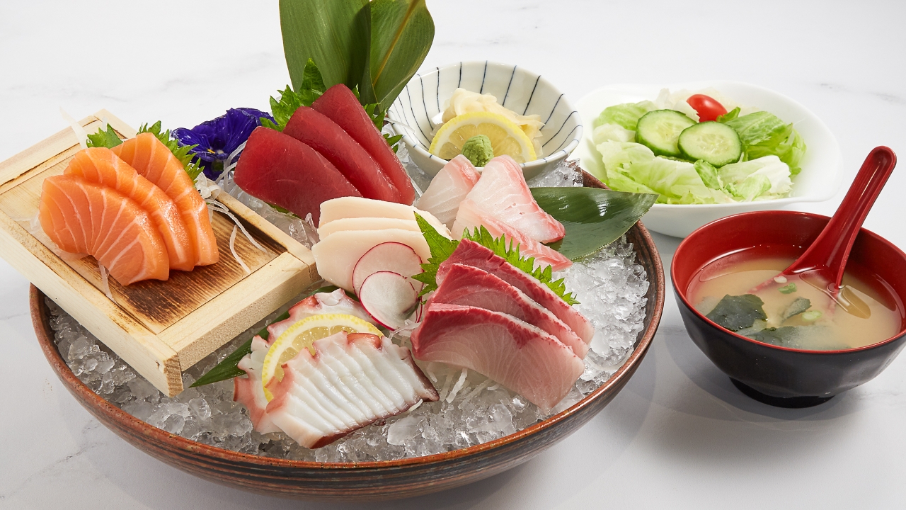 Order Sashimi Deluxe food online from Yoki Japanese Restaurant store, Medford on bringmethat.com