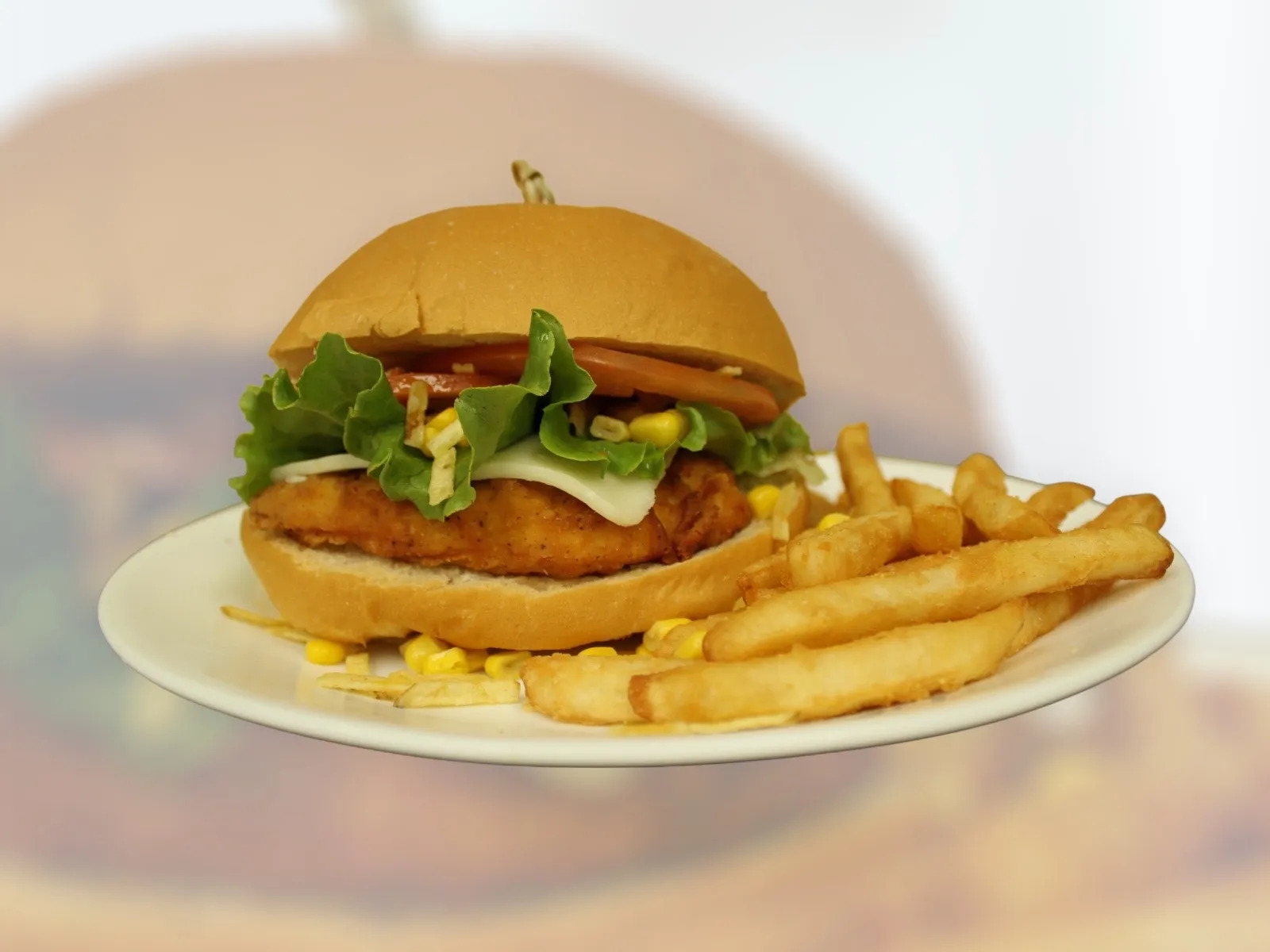 Order X-Chicken Burger food online from Padaria Brasil store, Framingham on bringmethat.com