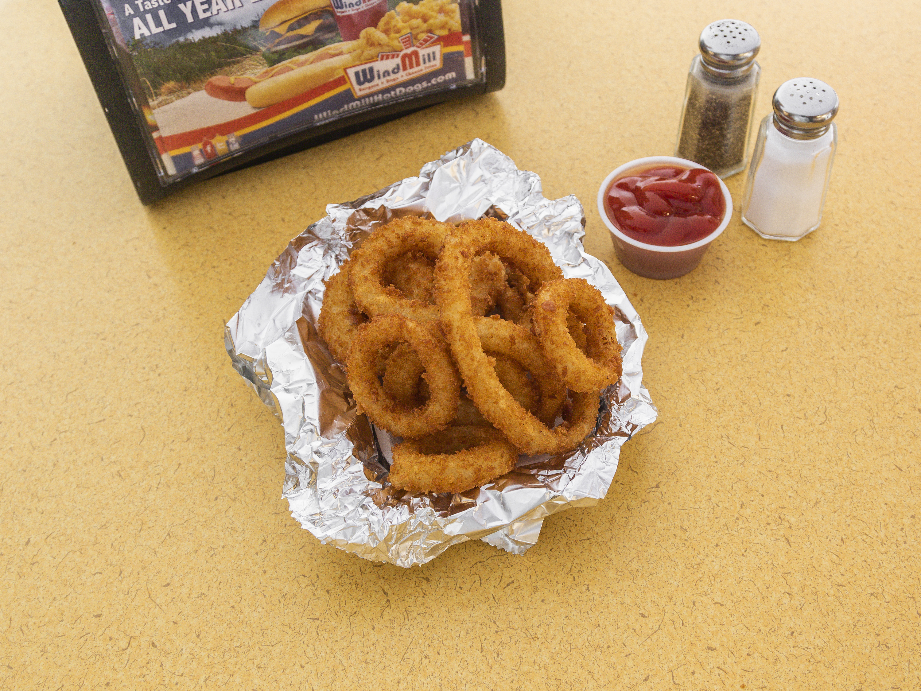 Order Onion Rings food online from Windmill store, Wheeling on bringmethat.com