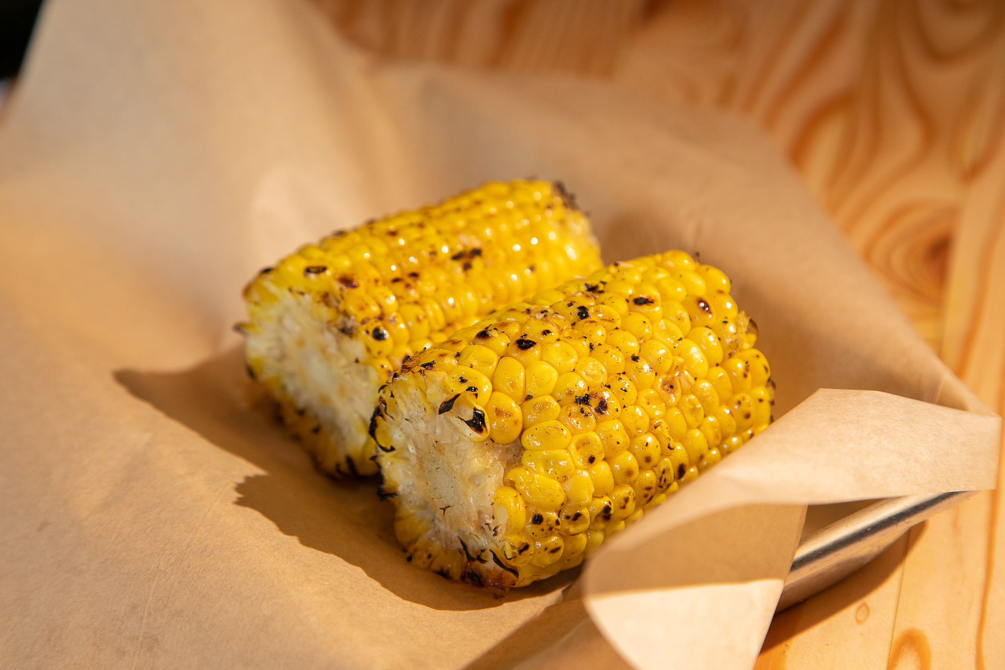 Order Grilled Corn on the Cob food online from Brushfire BBQ store, Tucson on bringmethat.com