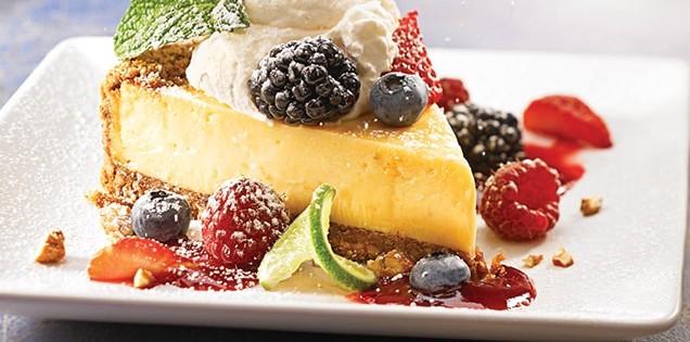 Order Key Lime Pie food online from Pappadeaux Seafood Kitchen store, Austin on bringmethat.com