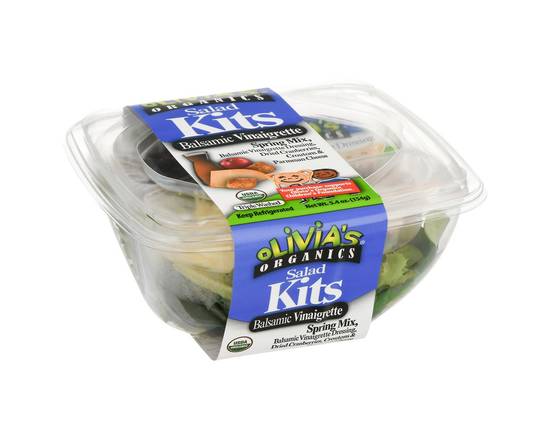 Order Olivias Organics · Balsamic Vinaigrette Salad Kits (5.4 oz) food online from ACME Markets store, Norristown on bringmethat.com