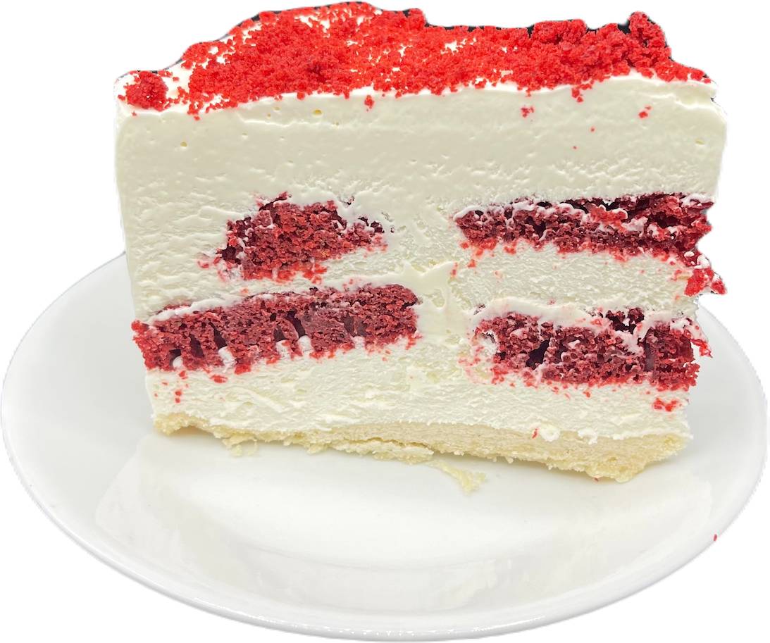 Order Red Velvet Cheesecake food online from Cupcake Playground store, Los Angeles on bringmethat.com