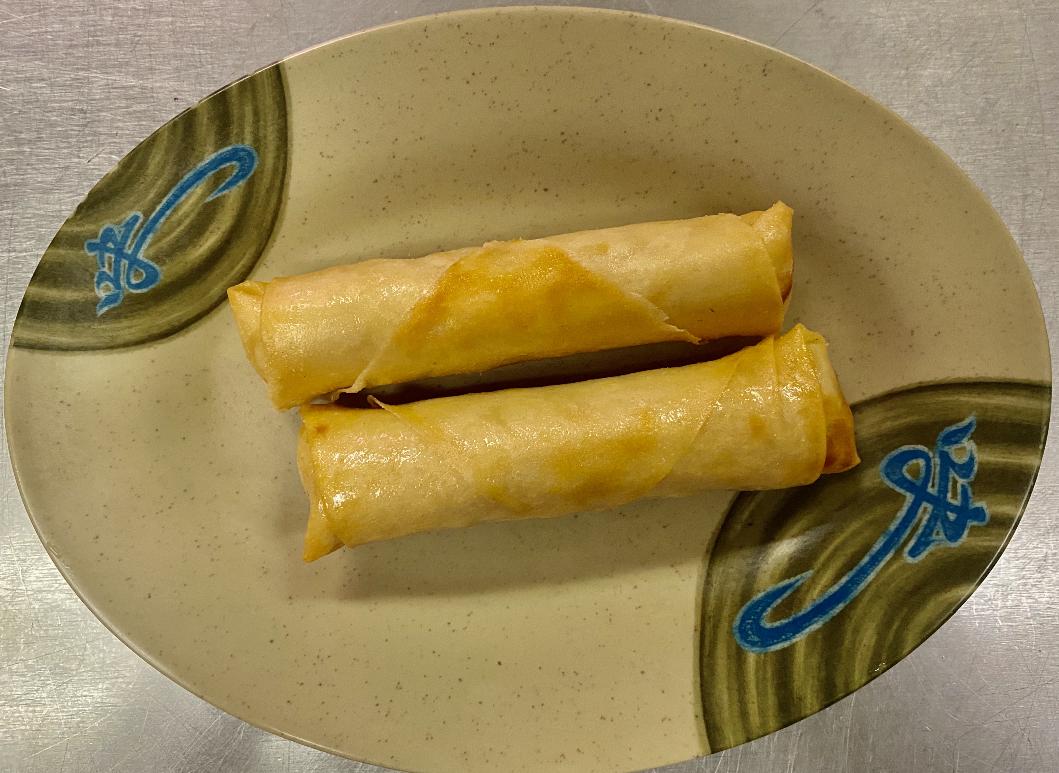 Order 1. Vegetable Spring Roll (2) food online from Tang's Wok store, Bedford Heights on bringmethat.com