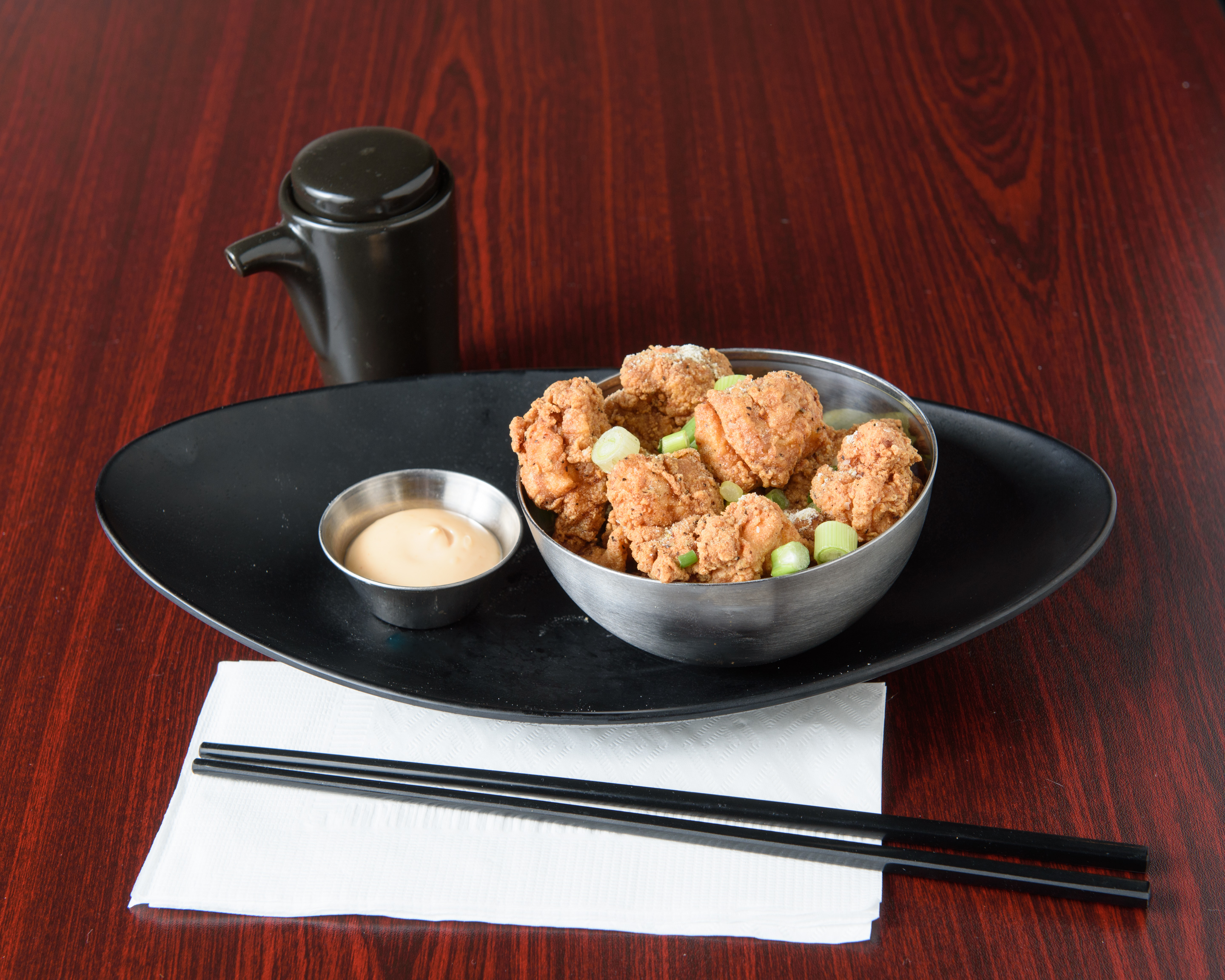 Order Chicken Karaage food online from Umai Naperville store, Naperville on bringmethat.com