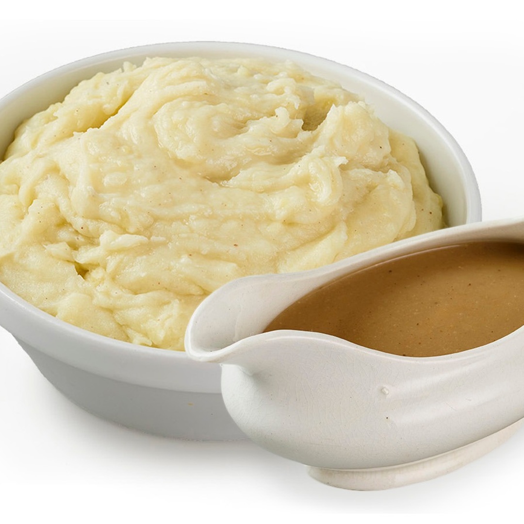 Order Mashed Potatoes And Gravy (14/2) food online from Lucky California store, Union City on bringmethat.com