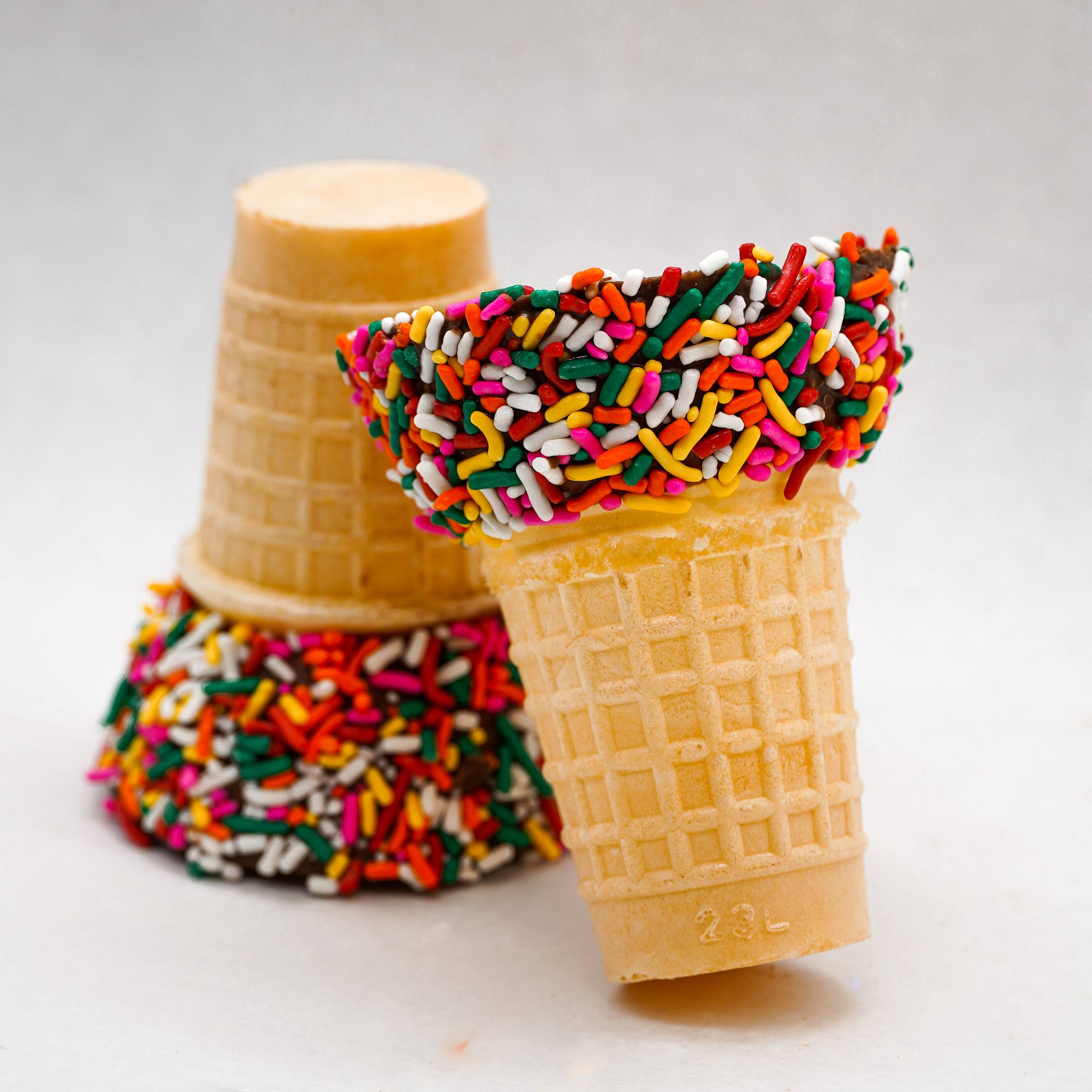 Order Cake Cone Chocolate Sprinkles  food online from Sloan store, West Palm Beach on bringmethat.com