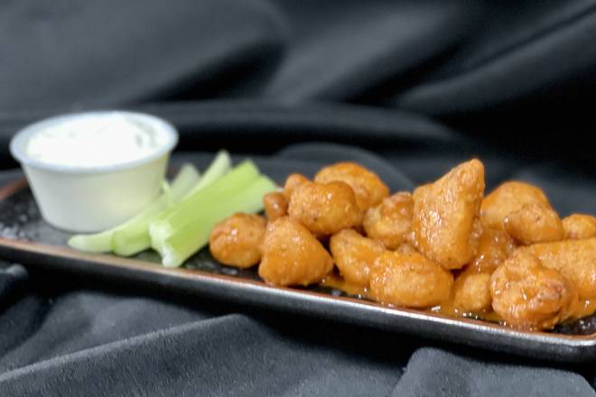 Order Buffalo Cauliflower "Wings" food online from Cooper Cave Ale Company store, Glens Falls on bringmethat.com