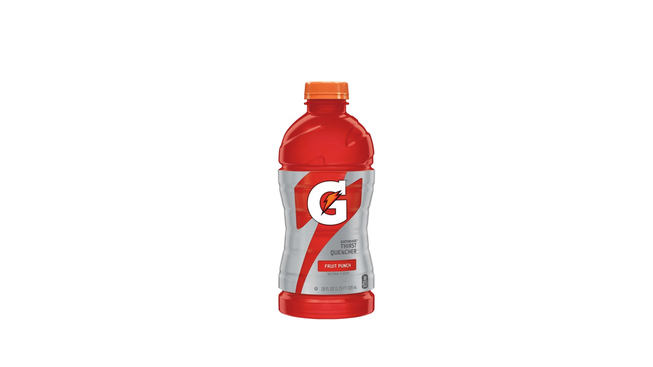 Order Gatorade Fruit Punch 28 oz food online from Rebel store, Tracy on bringmethat.com