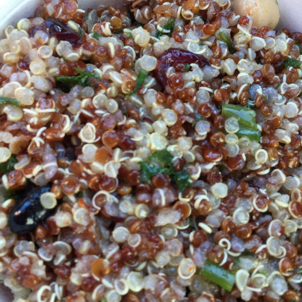 Order Quinoa Salad food online from Tomato Patch store, Woodland Hills on bringmethat.com