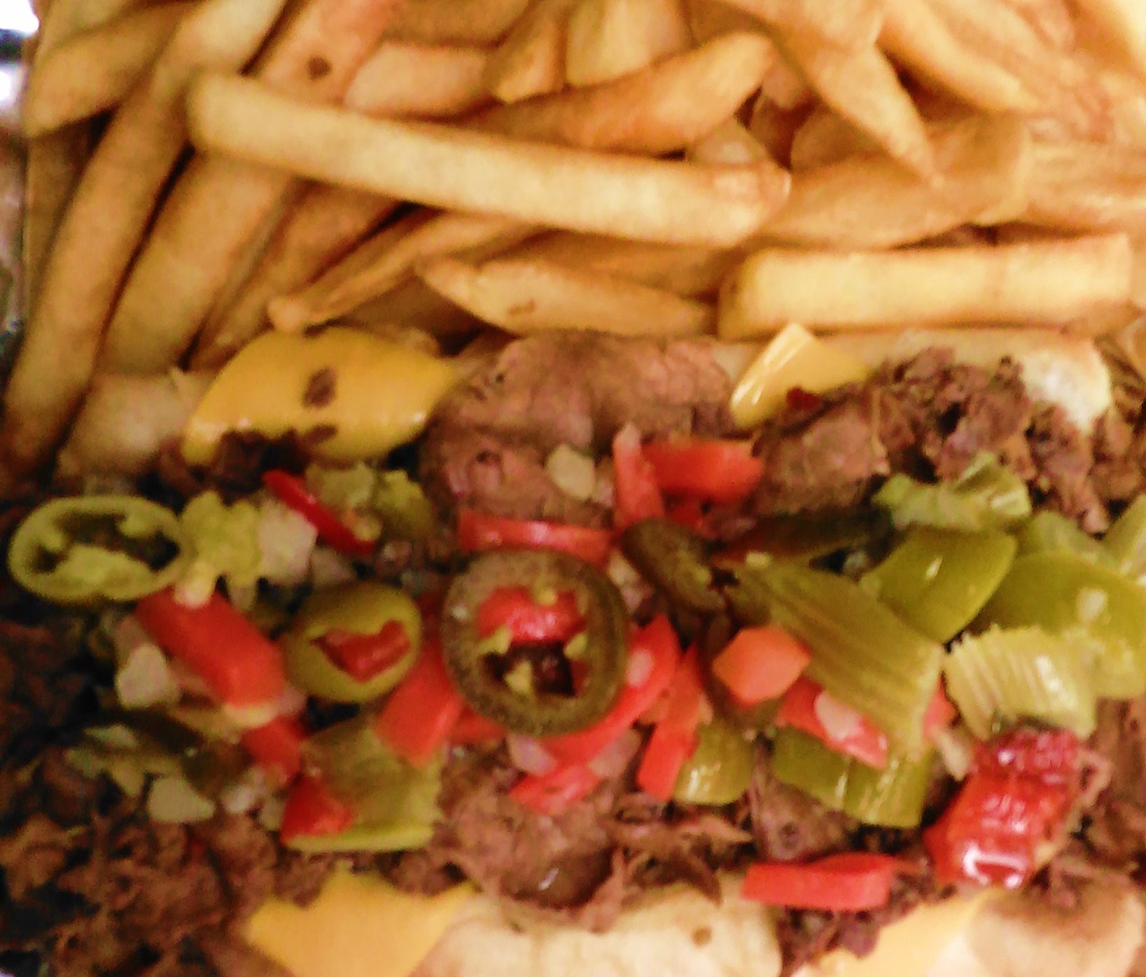 Order Italian Beef food online from Nadia Fish & Chicken store, Chicago on bringmethat.com