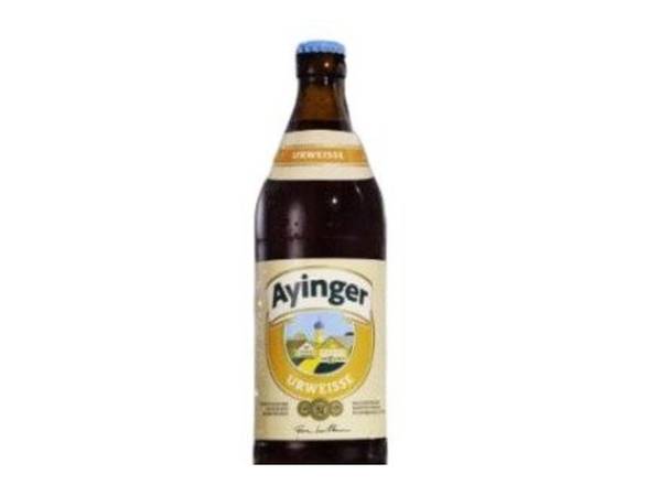 Order Ayinger Ur-Weisse - 500ml Bottle food online from Liquor Cabinet store, Houston on bringmethat.com