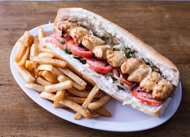 Order Chicken Breast Sandwich food online from Aiden's Grill store, Glendale on bringmethat.com