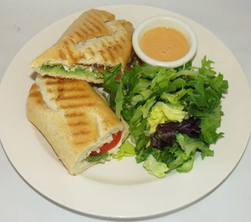 Order Veggie Panini food online from Champagne Bakery store, San Diego on bringmethat.com