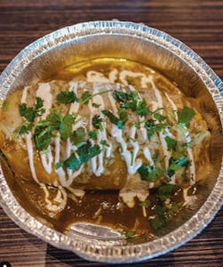 Order Chile Verde Burrito food online from Tacocino store, Upland on bringmethat.com