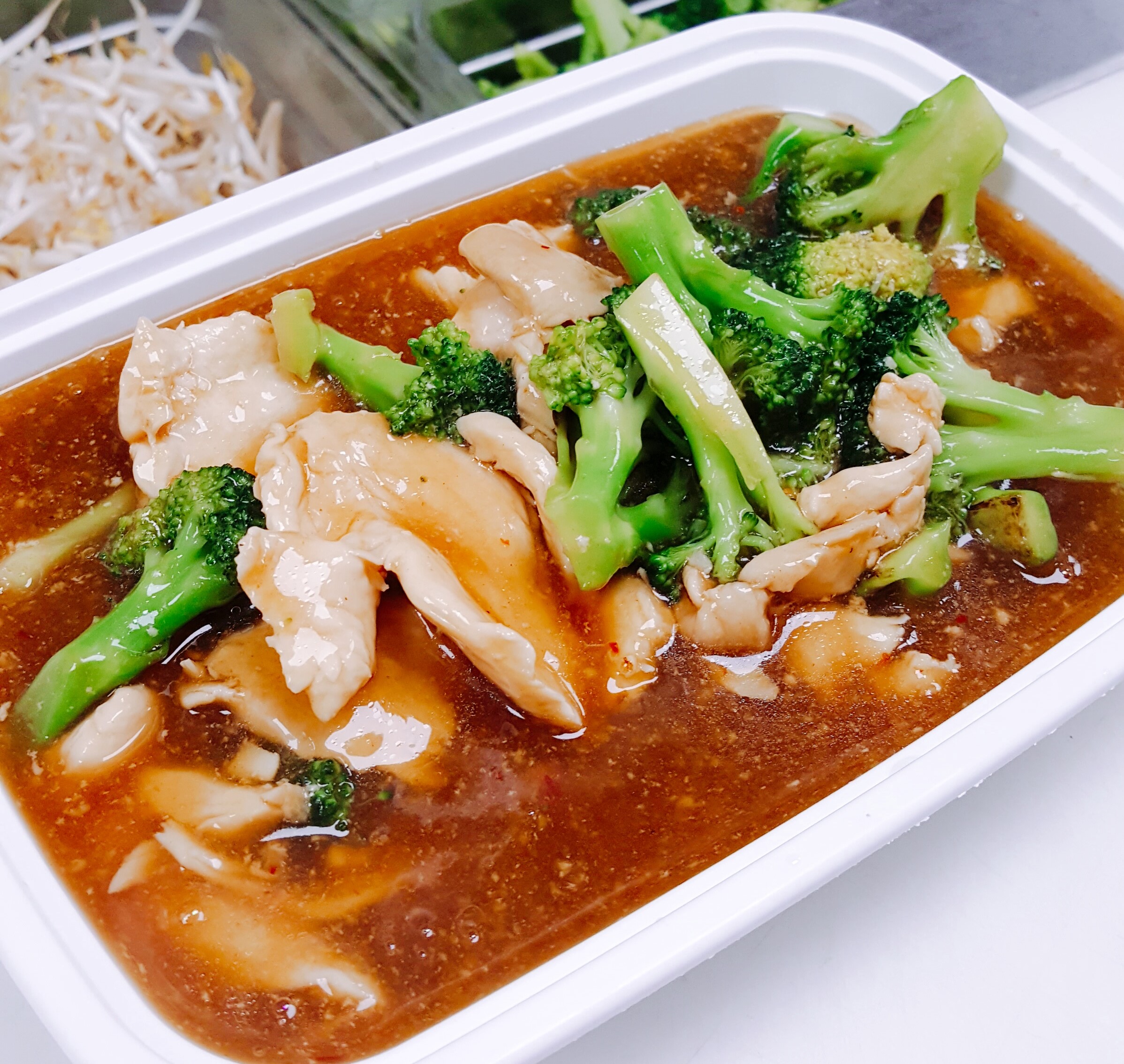 Order Ch2. Pad Broccoli food online from Thai House Bistro store, Fenton on bringmethat.com