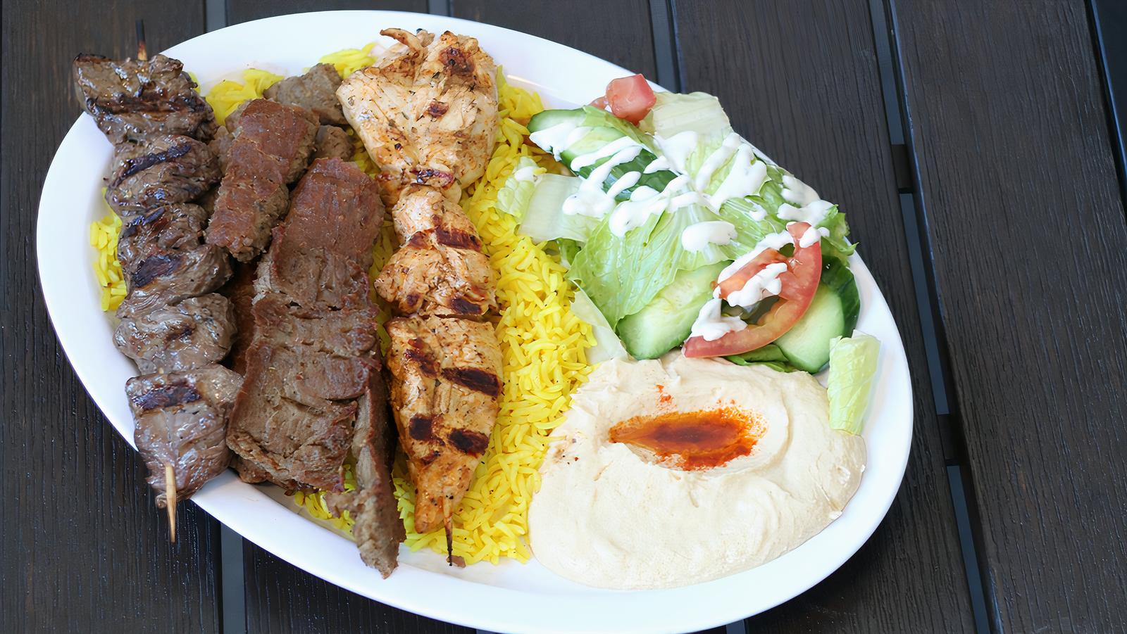 Order 10. Gyro Mix food online from The Green Olive store, Long Beach on bringmethat.com