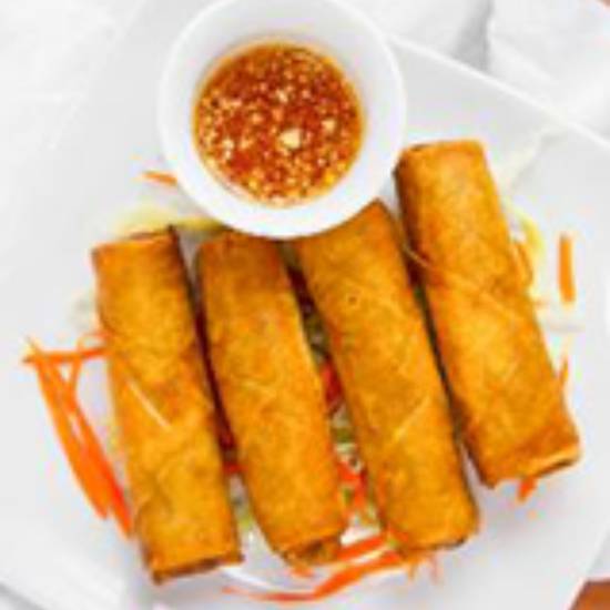 Order  A3-Thai Styles Egg Rolls food online from Golden Thai Cuisine store, Orem on bringmethat.com