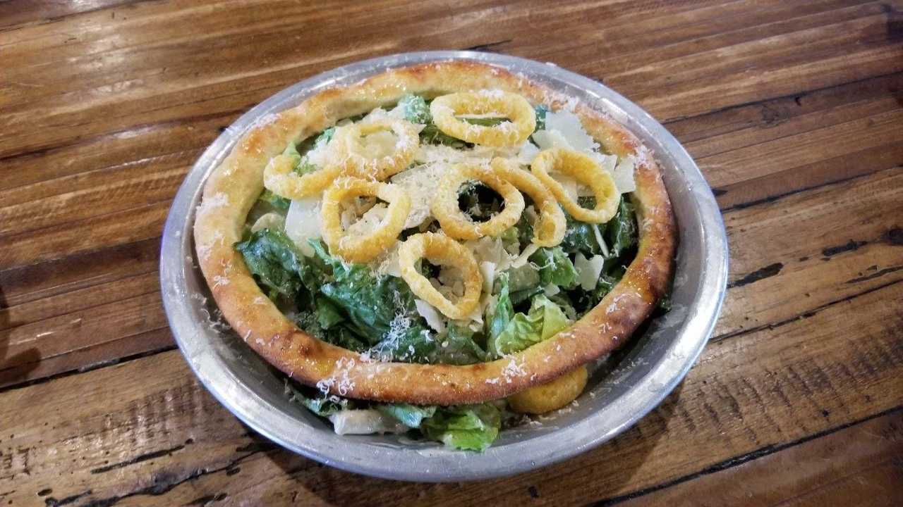 Order Fun Caesar Salad food online from Pizza Hyena store, Surfside Beach on bringmethat.com