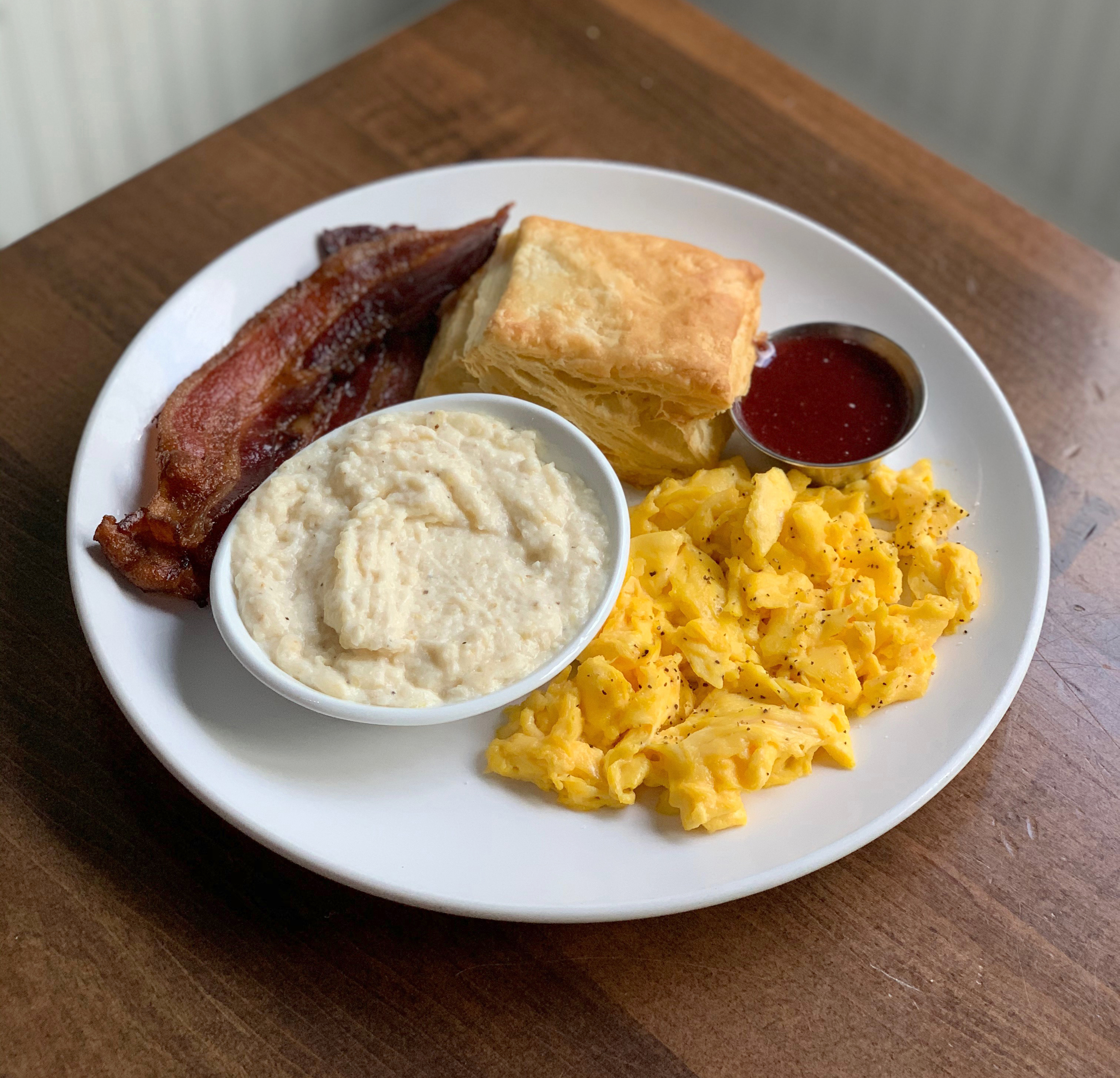 Order Egg Plate food online from Biscuit Love store, Franklin on bringmethat.com