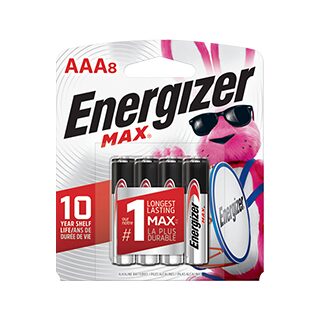 Order Energizer Max AAA 8pk food online from Sheetz store, Pittsburgh on bringmethat.com