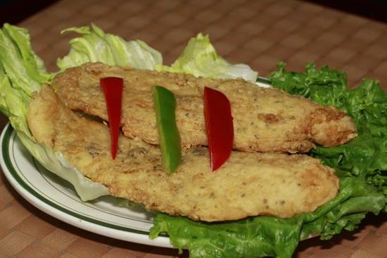 Order Sliced Fish / Pescado Frito food online from La barca restaurant store, New York on bringmethat.com