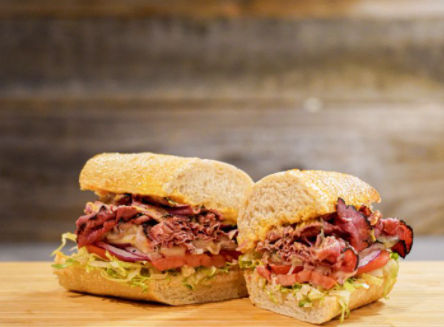 Order Pastrami Sandwich  food online from Sourdough & Co store, Atwater on bringmethat.com