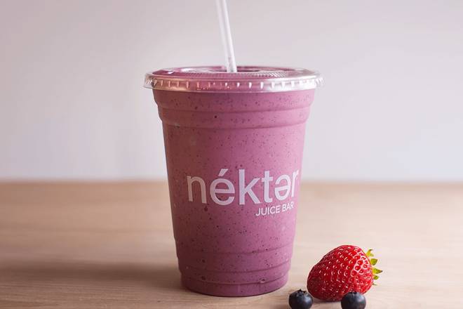 Order Berry Banana Burst food online from Nekter Juice Bar store, Huntington Beach on bringmethat.com