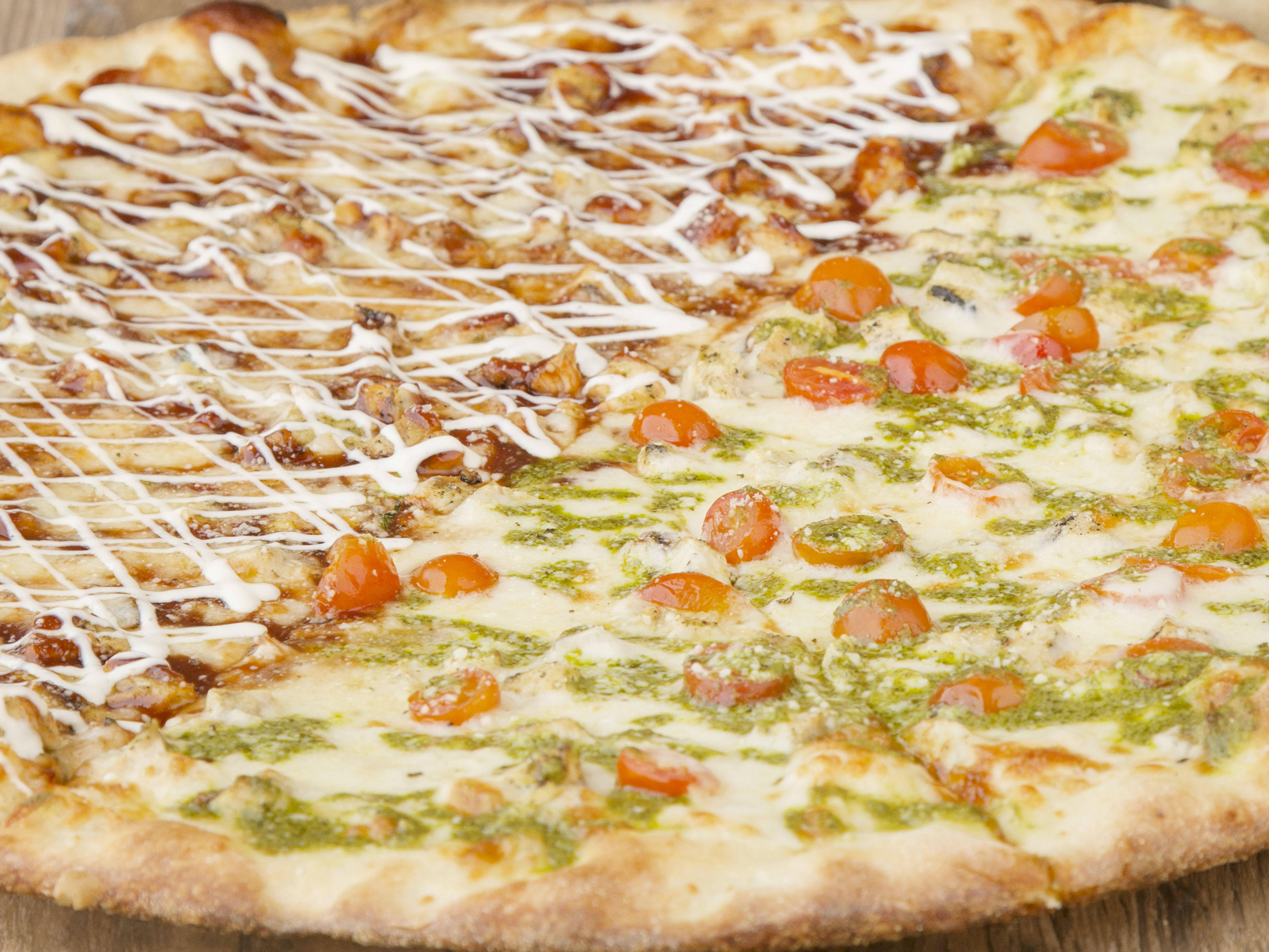 Order Pesto Chicken Pizza food online from Brooklyn V's Pizza store, Gilbert on bringmethat.com