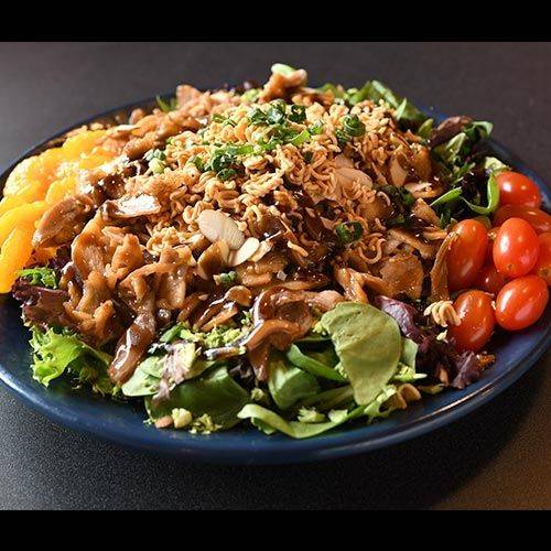 Order Chicken Teriyaki Salad food online from Huhot Mongolian Grill store, Topeka on bringmethat.com