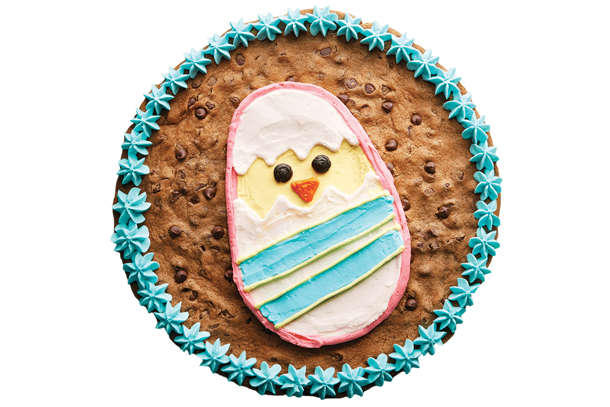 Order #605: Easter Baby Chick food online from Nestle Toll House Cafe store, Fort Worth on bringmethat.com