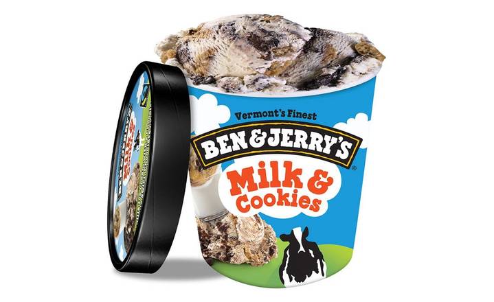 Order Ben & Jerry's Milk & Cookies food online from The Ice Cream Shop store, Mesa on bringmethat.com