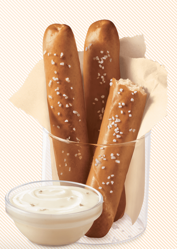 Order Dairy Queen Bakes! Pretzel Sticks with Zesty Queso food online from Dairy Queen store, North Olmsted on bringmethat.com