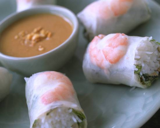 Order Spring Rolls with Seared Tuna (Gỏi Cuốn) food online from Malai Kitchen store, Dallas on bringmethat.com