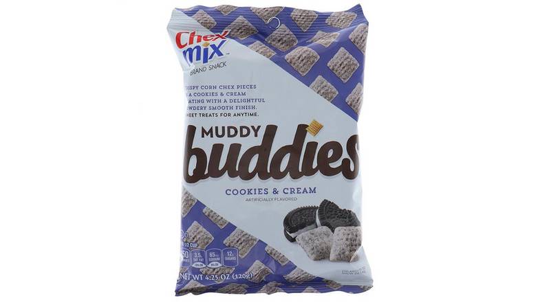 Order Chex Mix Muddy Buddies Cookies N Cream Snack Mix food online from Energy Mart 3 store, Hendersonville on bringmethat.com